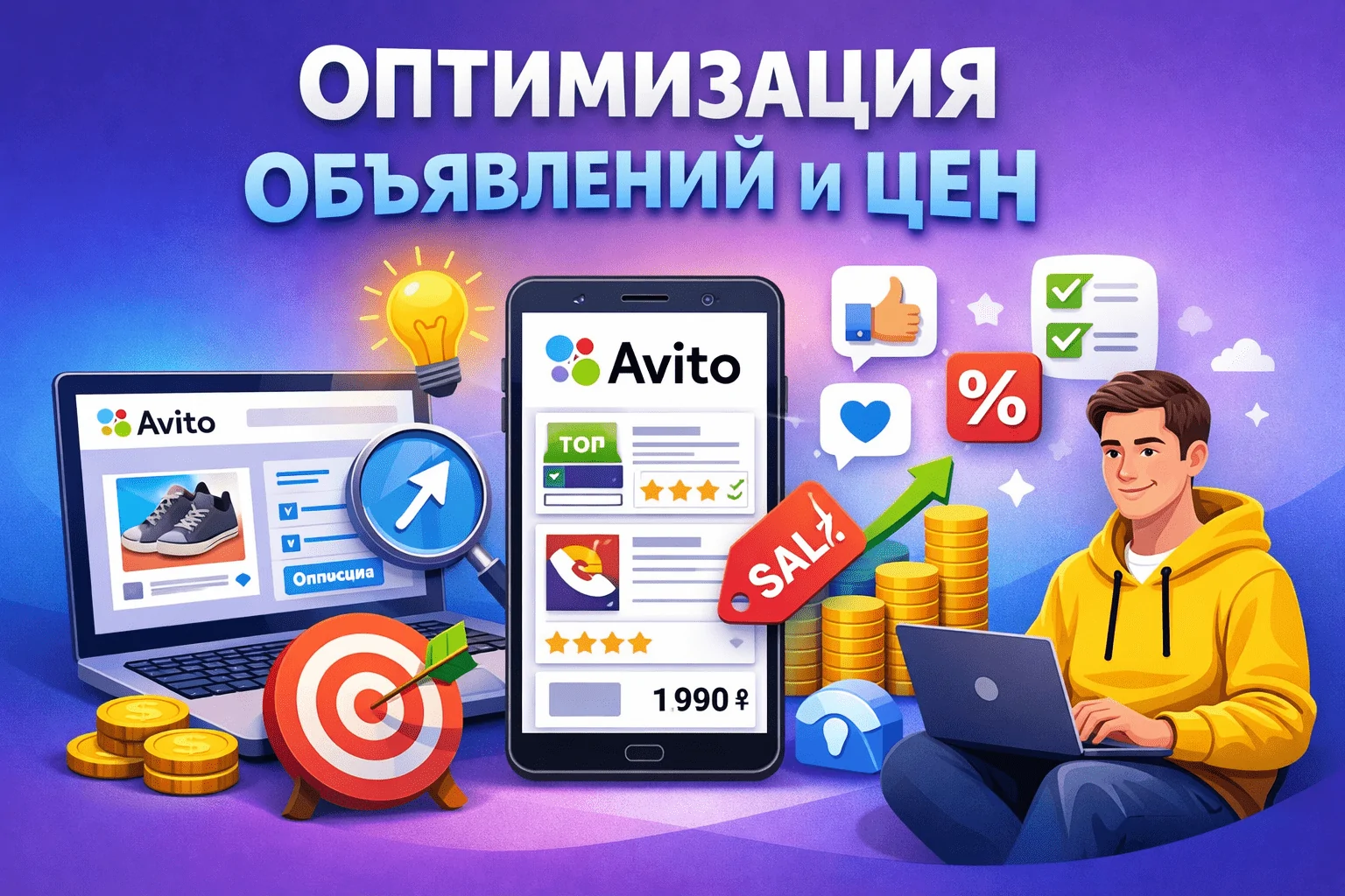 Оптимизация объявлений и цен